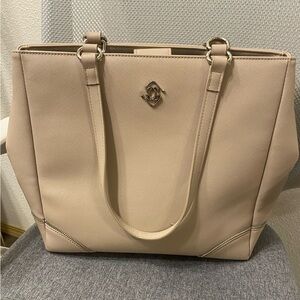 Glass Ladder Michelle Tote (Medium, Taupe)